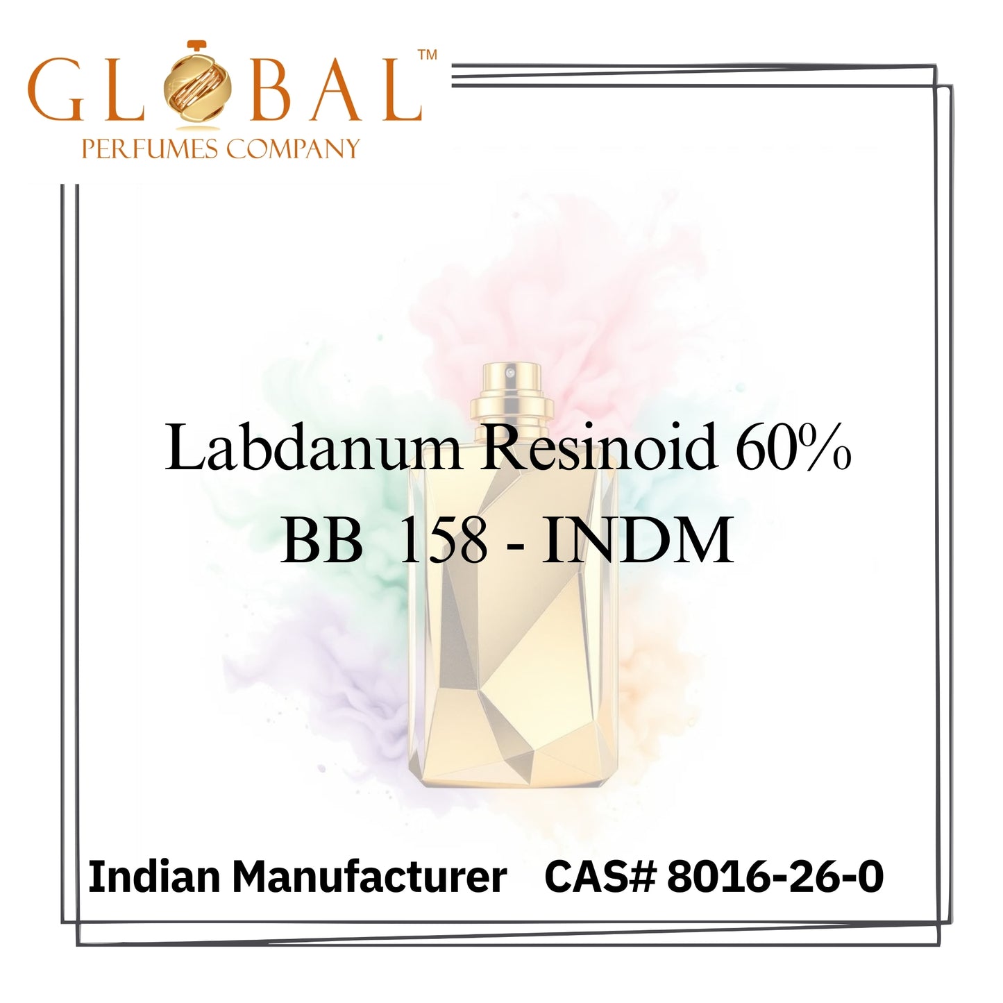 Labdanum Resinoid 60% BB 158 - INDM