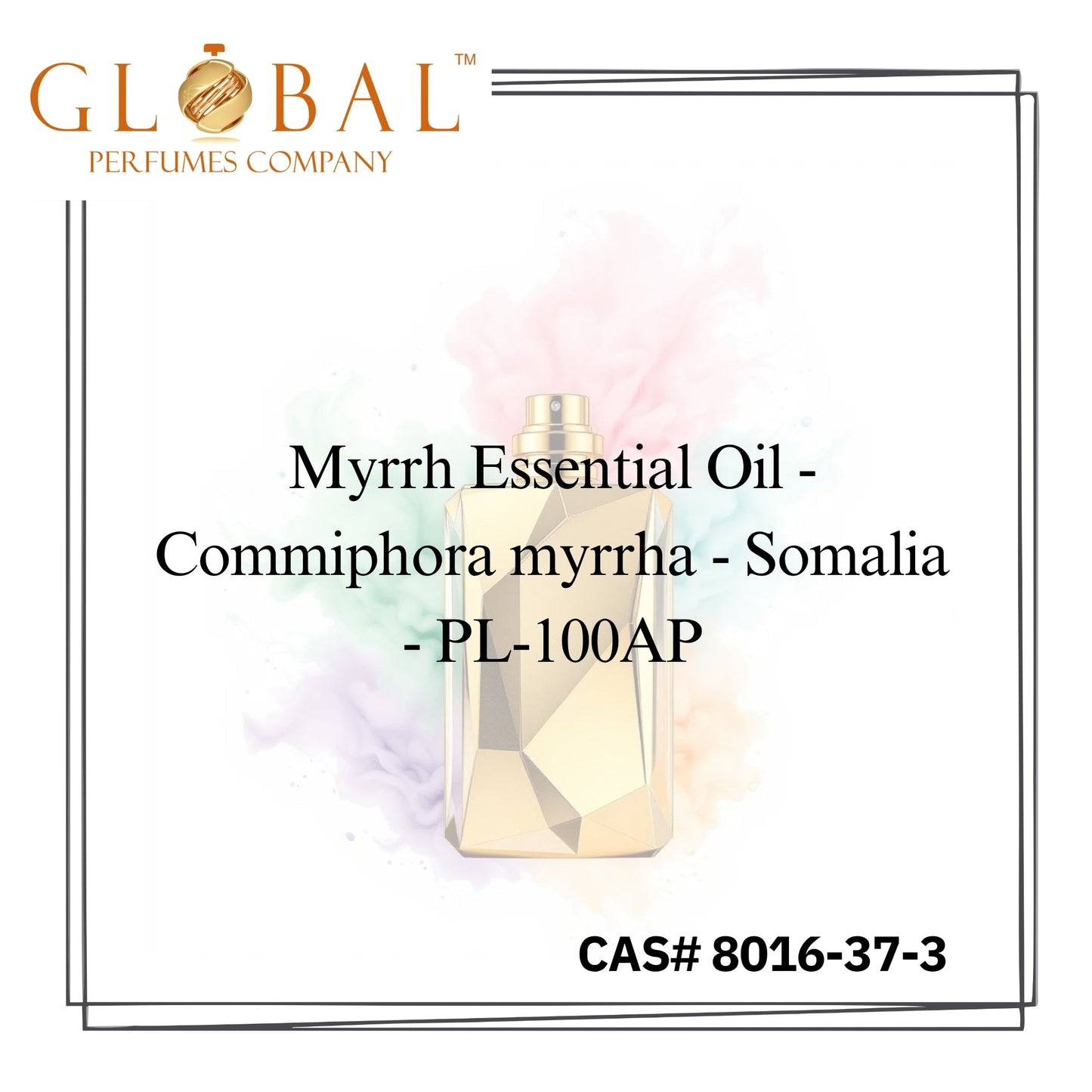 Myrrh Essential Oil - Commiphora myrrha - Somalia - PL-100AP