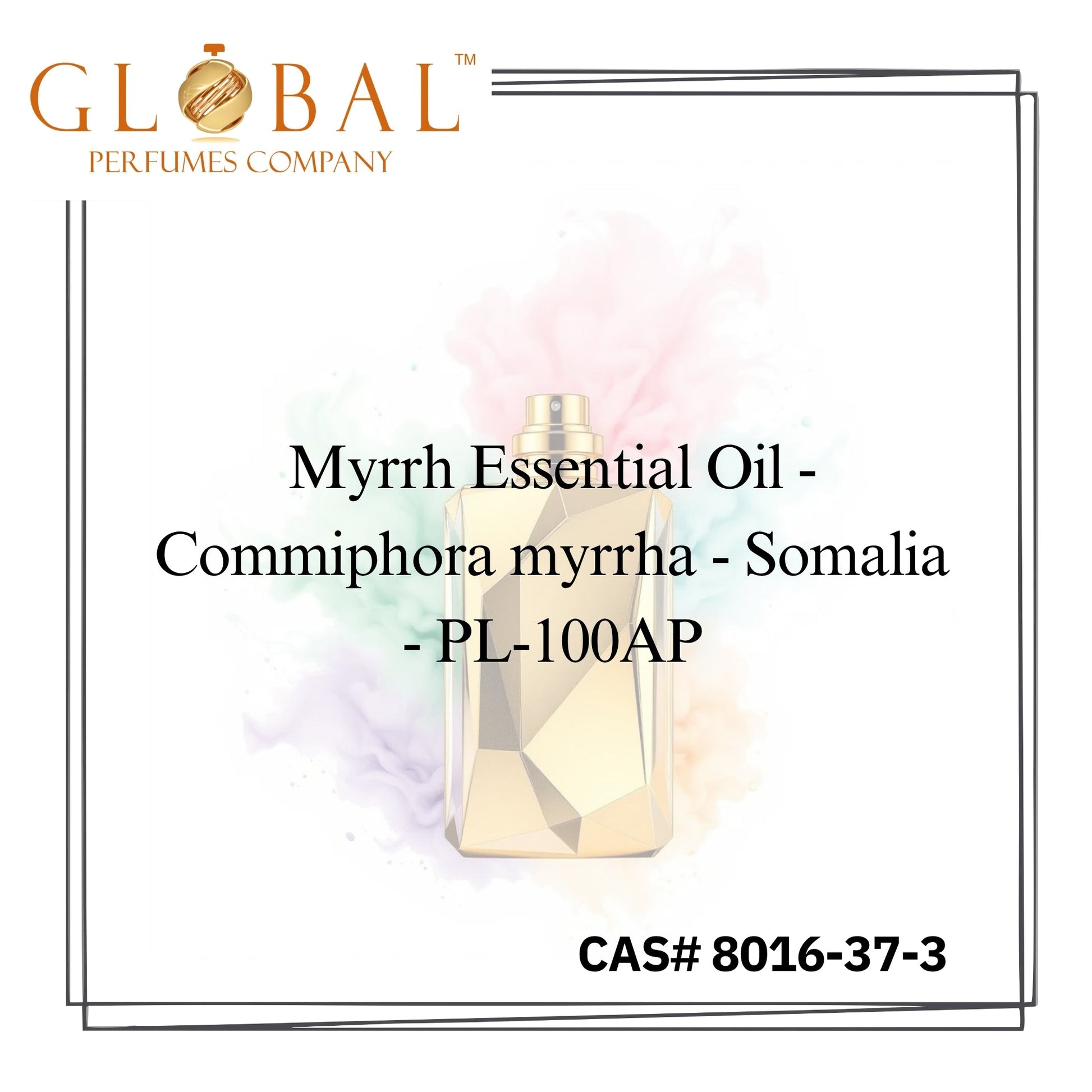 Myrrh Essential Oil - Commiphora myrrha - Somalia - PL-100AP