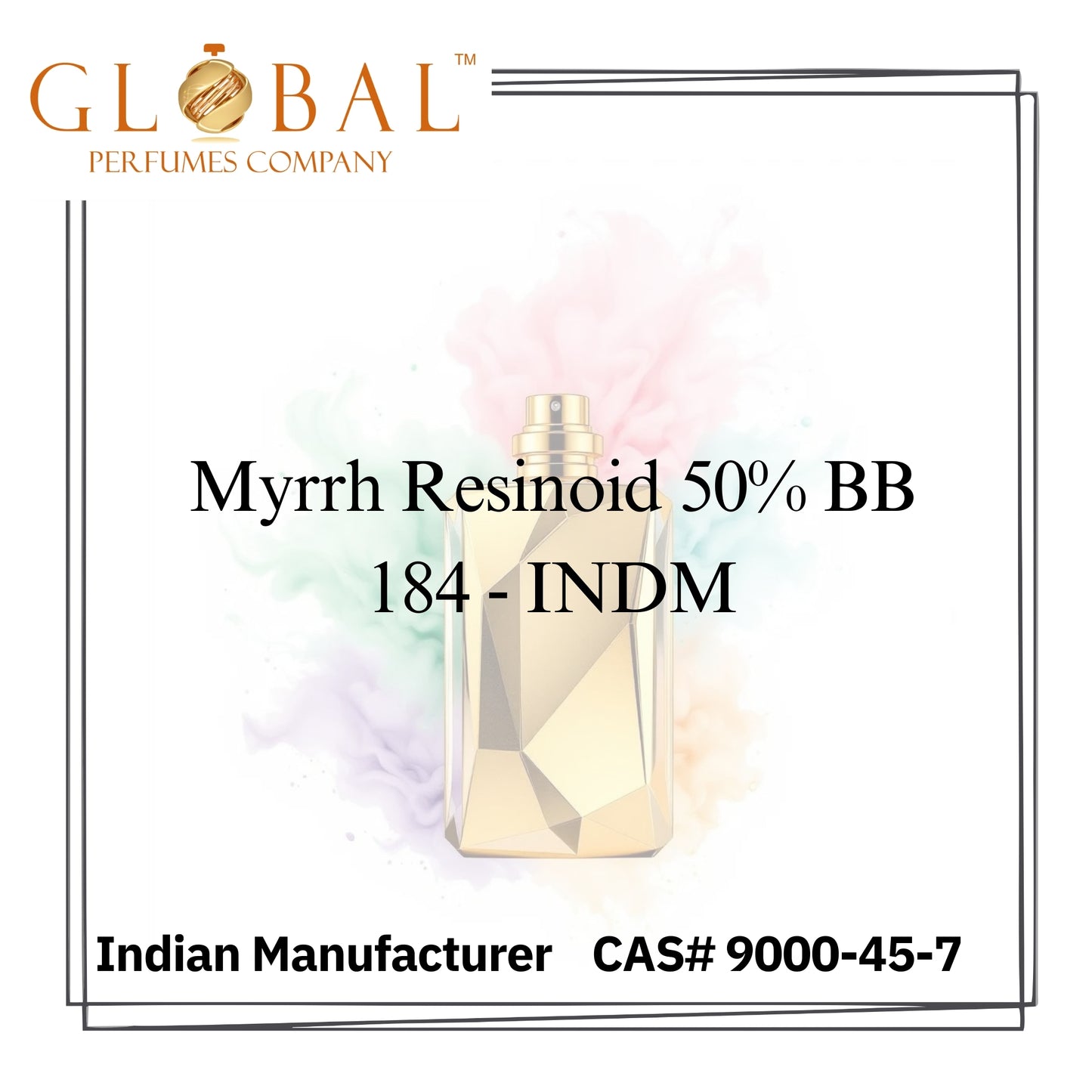 Myrrh Resinoid 50% BB  184 - INDM