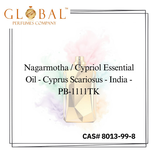Nagarmotha / Cypriol Essential Oil - Cyprus Scariosus - India - PB-1111TK