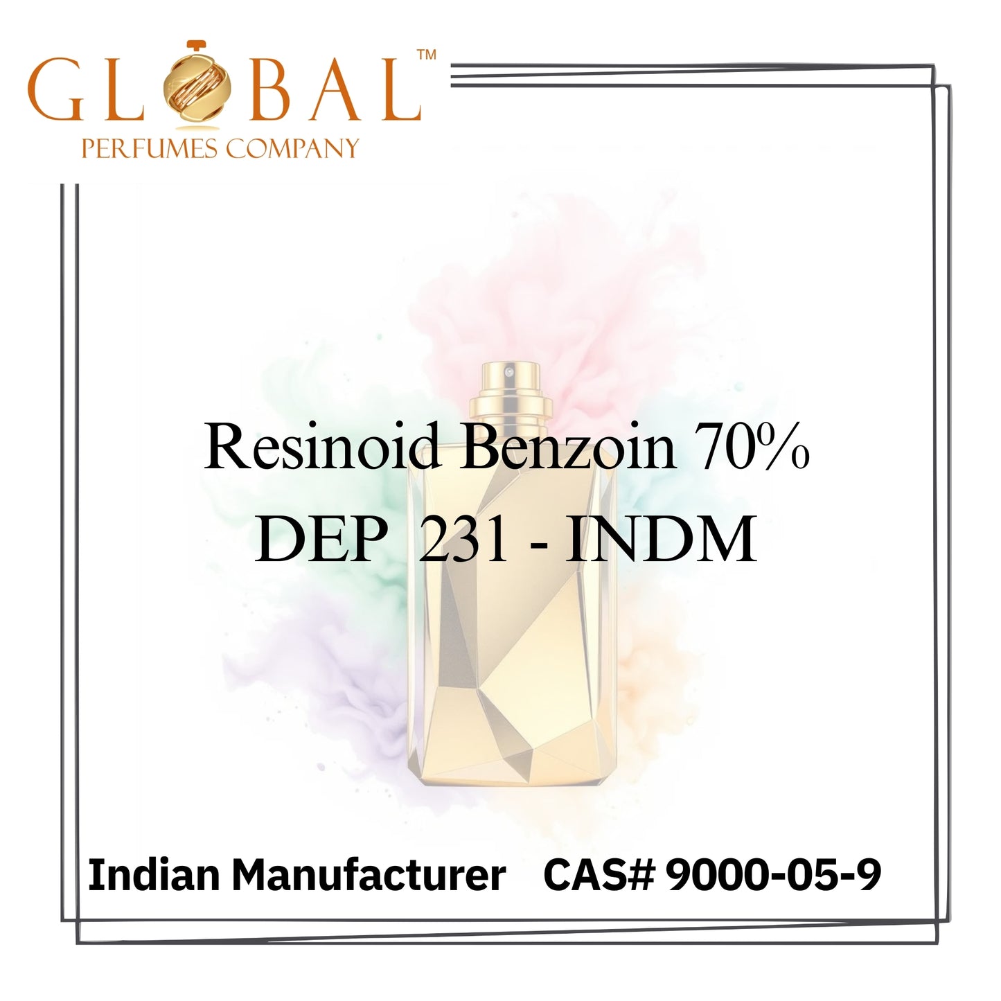 Resinoid Benzoin 70% DEP  231 - INDM